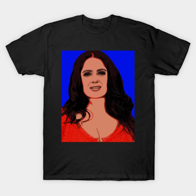 salma hayek T-Shirt by oryan80